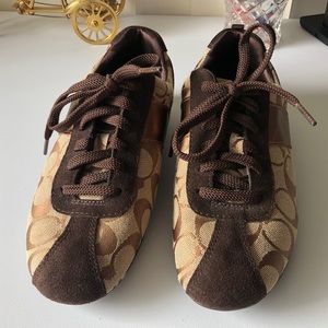 Coach Hadley Sneakers Q1236 Size 6